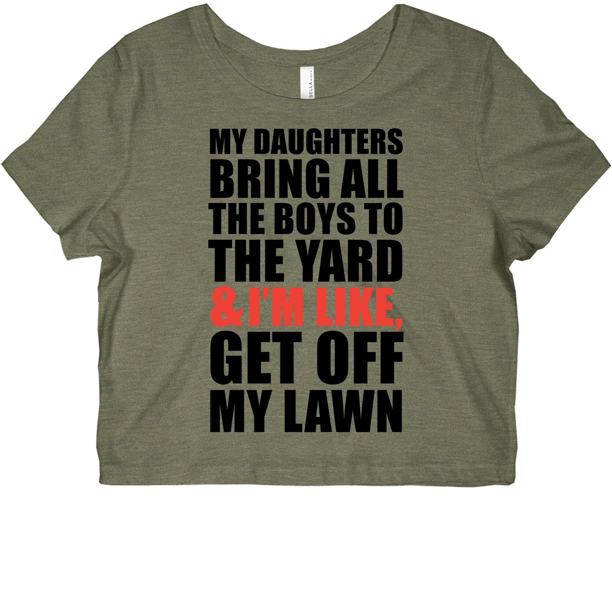 Get Off My Lawn (Dad Version) Graphic Baby Tee